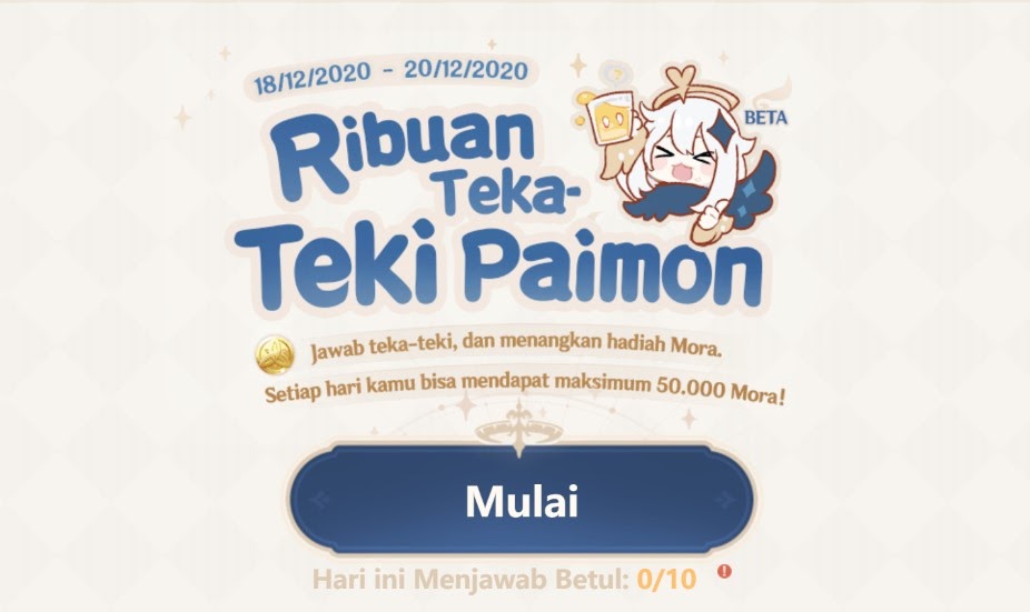 Answers To Quiz Thousands Of Puzzles Paimon Day 3 Genshin Impact Everyday News Answers To Quiz Thousands Of Puzzles Paimon Day 3 Genshin Impact Everyday News