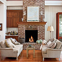 Brick Fireplace Pictures4