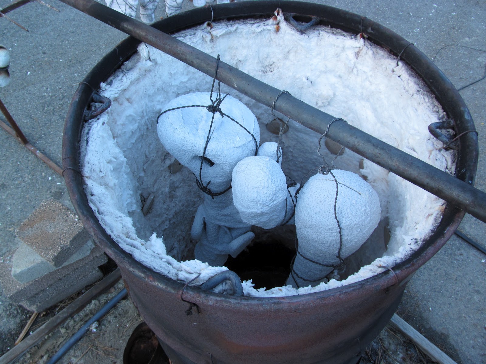 Bryan Yerian Out of the Slurry Tank and into the Wax Burnout Kiln