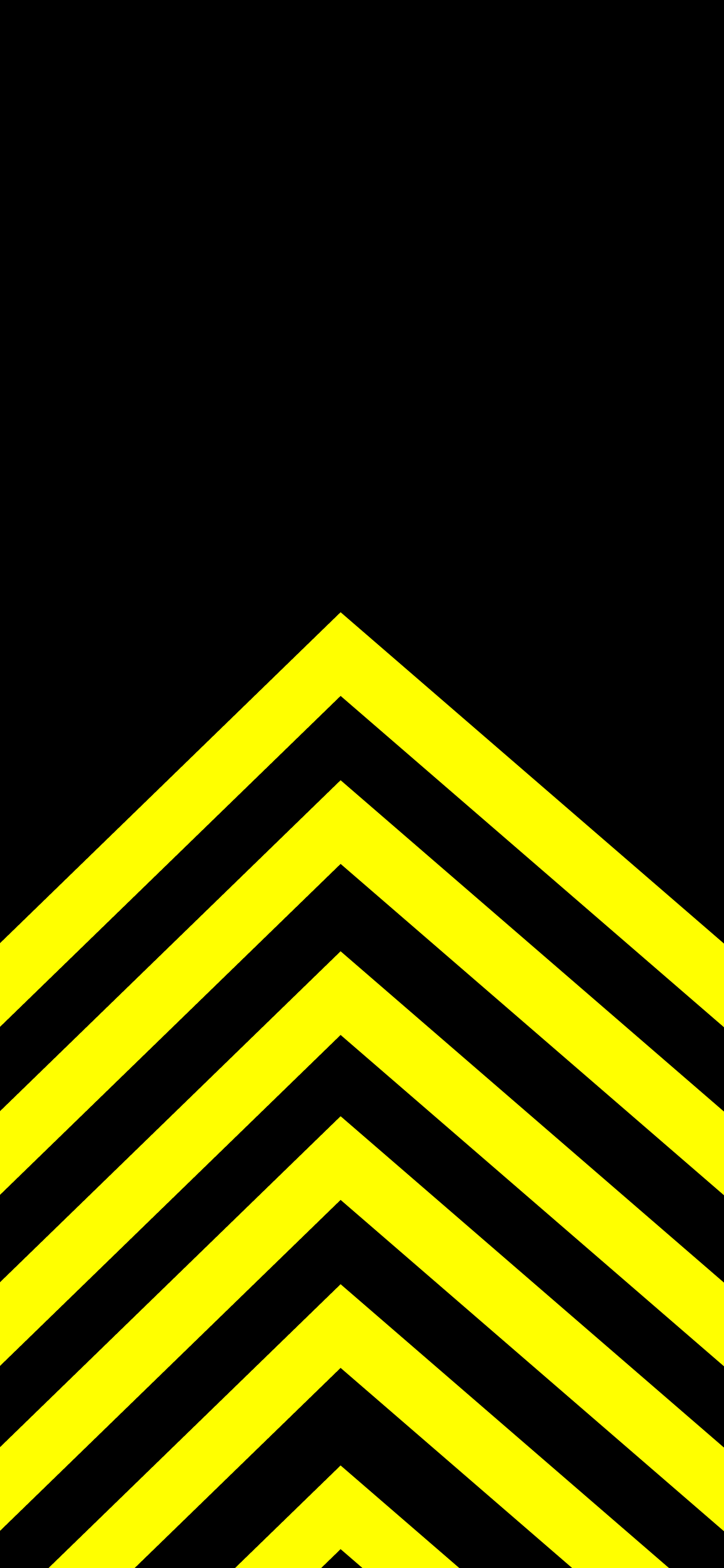 Yellow stripes amoled wallpaper