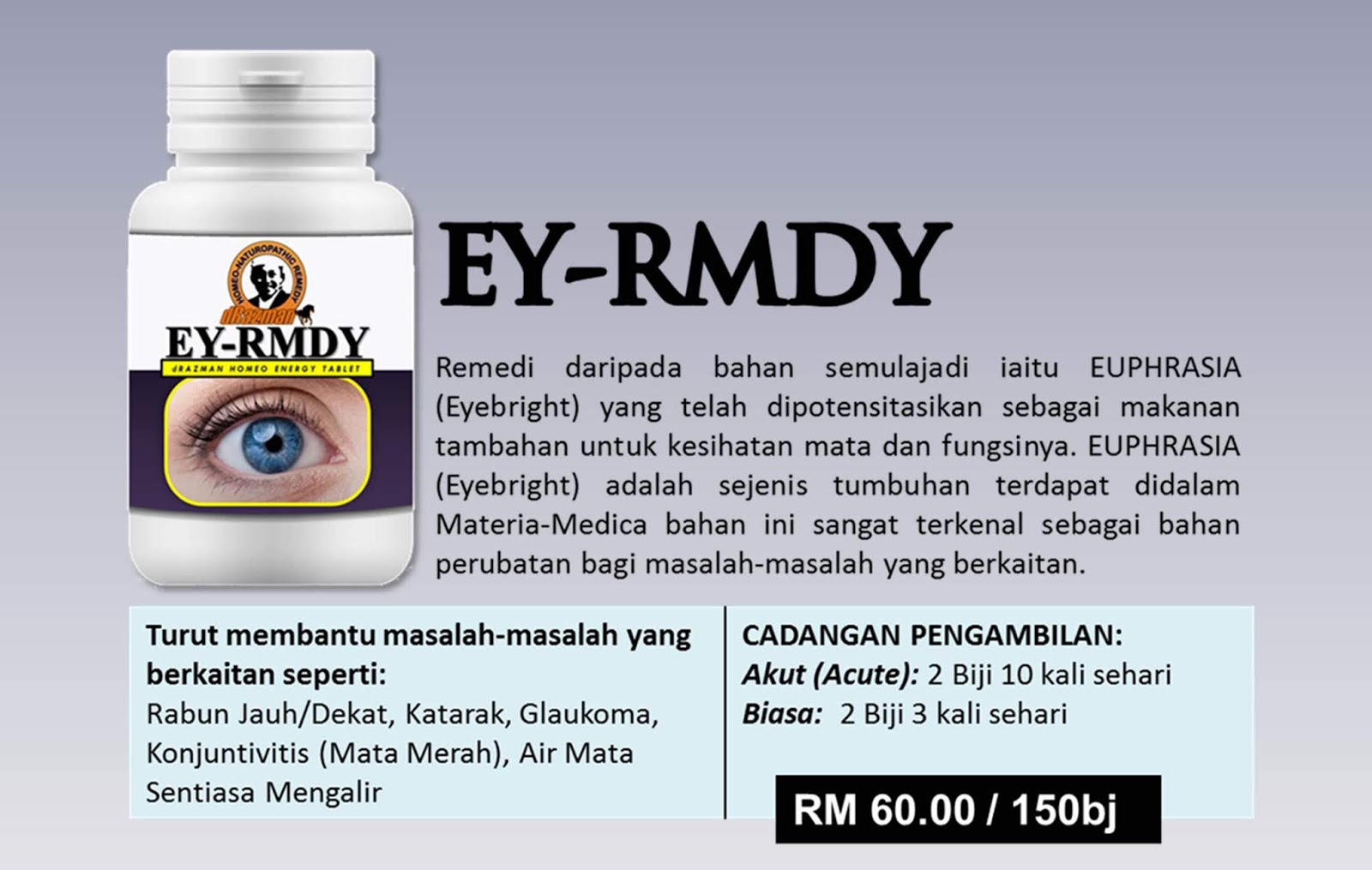 AzBudi Pusat Pakar Perubatan Homeopati & Naturopati MATA, PENGLIHATAN Serta tips penjagaan