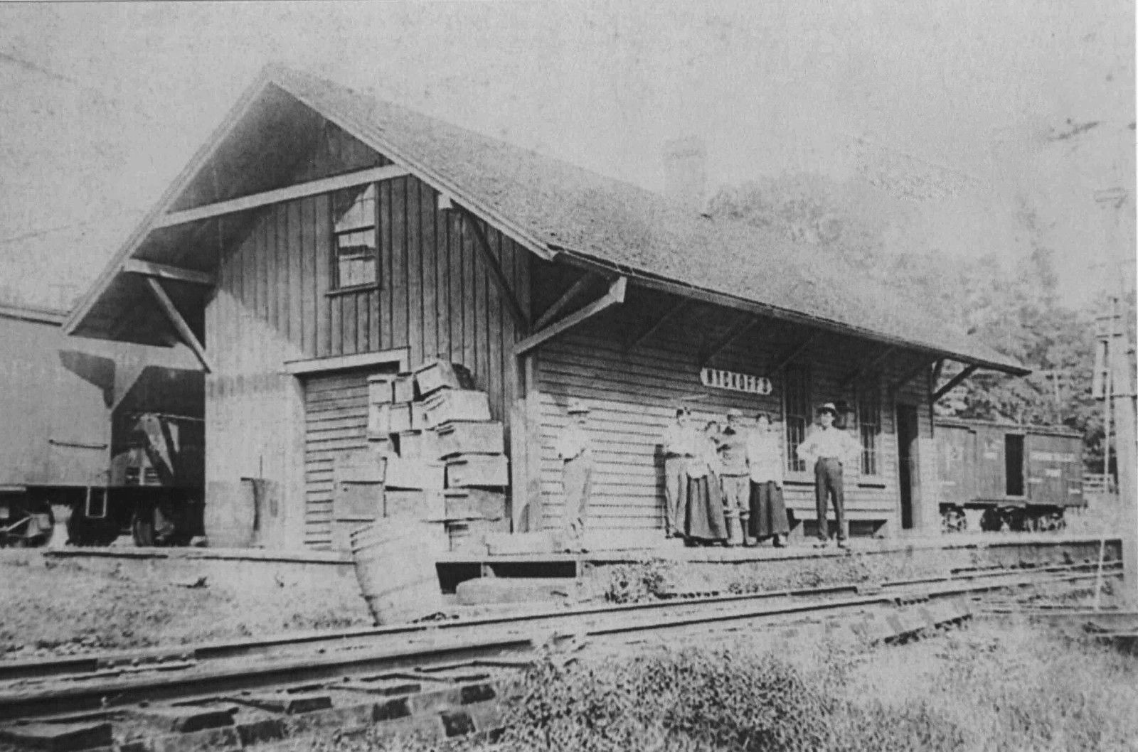 Vintage Railroad Pictures Wyckoff (Owasco Lake) Station