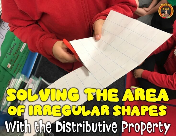 Two Boys And A Dad Productions Solving The Area Of Irregular Shapes Two Boys And A Dad Productions Solving The Area Of Irregular Shapes