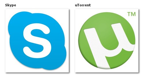 uTorrent Dan Skype