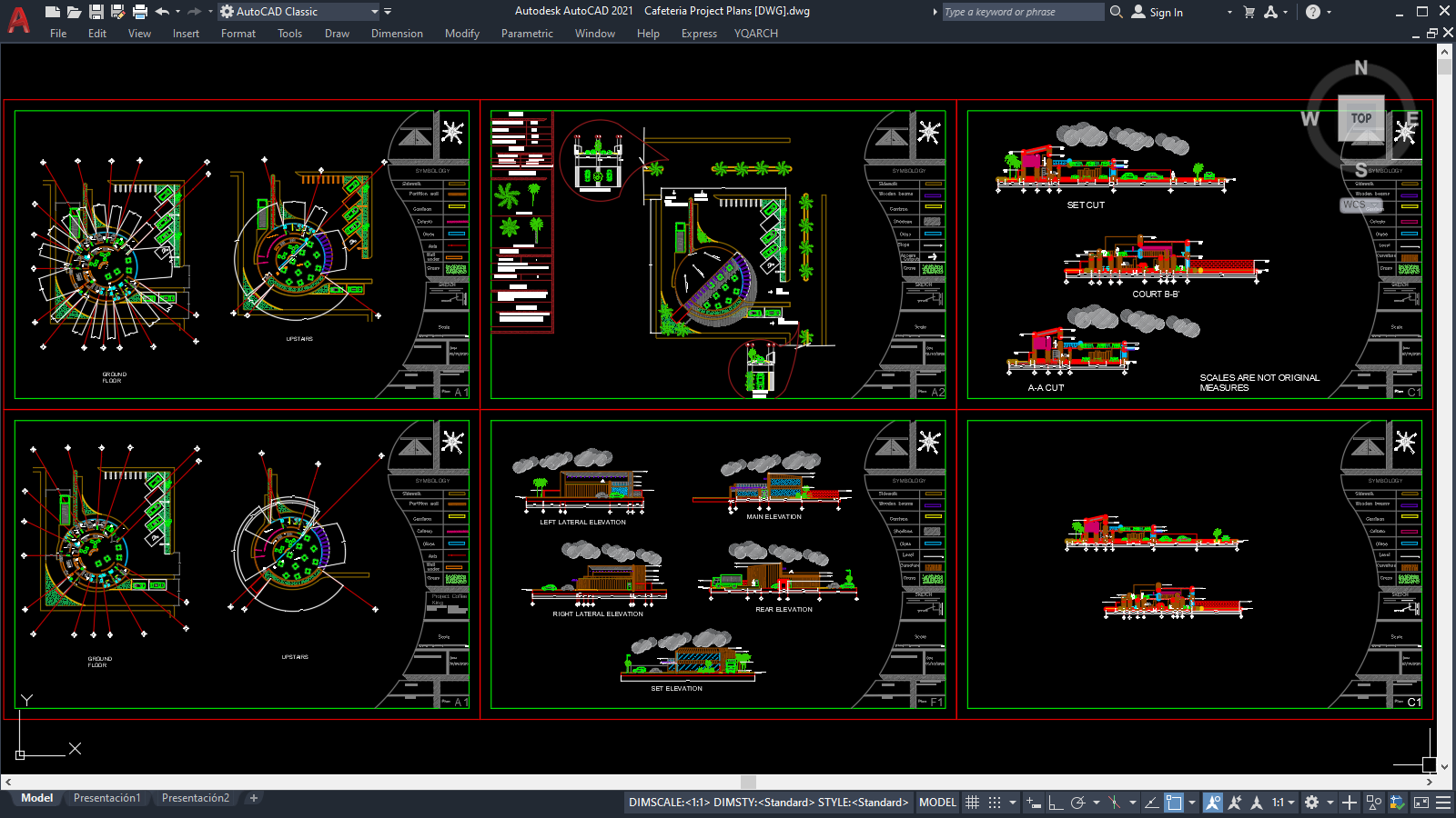 Cafeteria Project Plans [DWG]