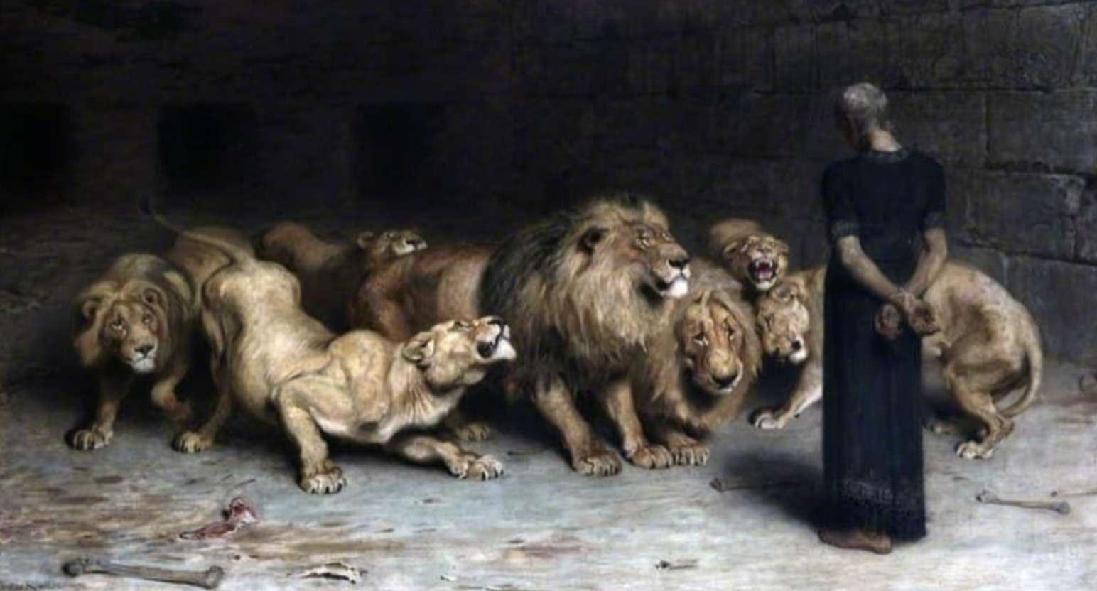 Estudio Biblia: DANIEL 6:16-28. En el foso de los leones