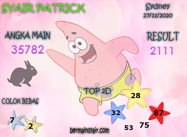 Kode Syair SDY Hari Ini Jumat 27112020 Bocoran Togel