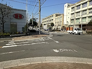 日本交通発祥の地といわれる日交整備