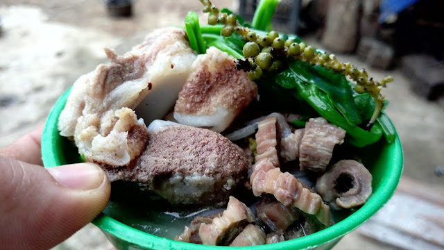 Tê lưỡi với lòng cá bò gù, ẩm thực nổi danh của Phú Yên