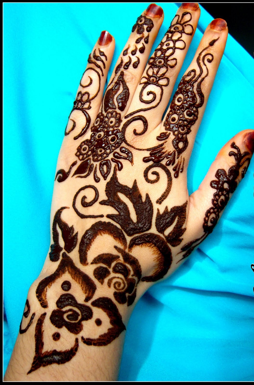 Henna Wedding Service 2012 Gambar Motif