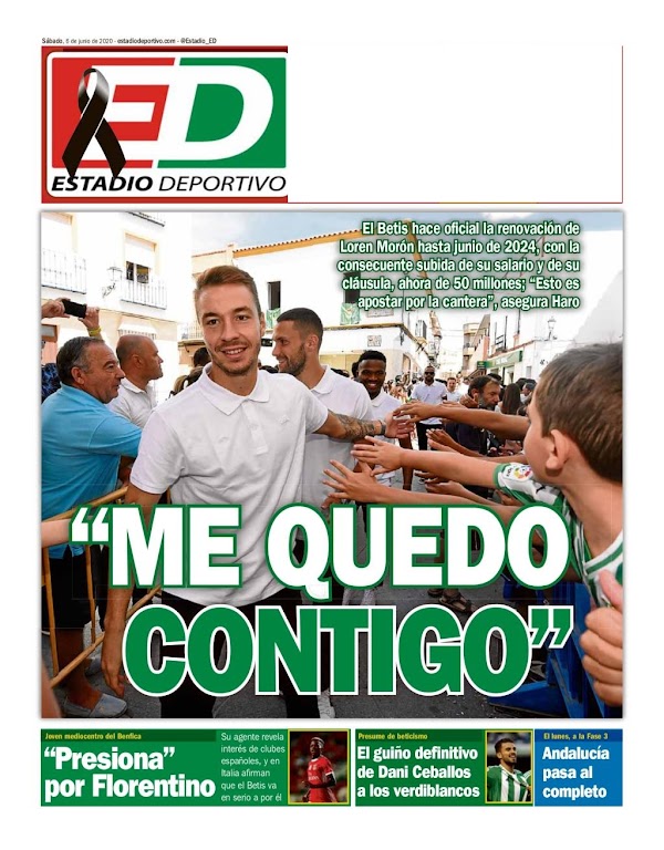 Betis, Estadio Deportivo: "Me quedo contigo"