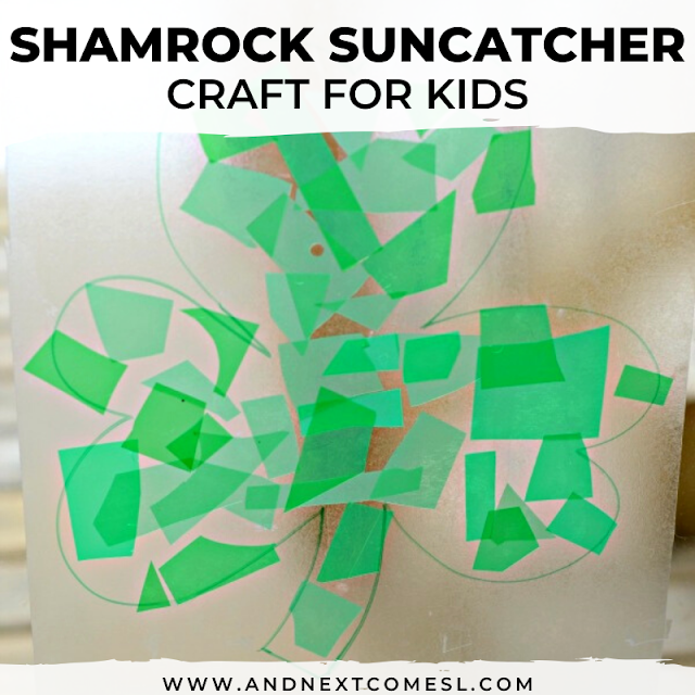 Suncatcher crafts for kids