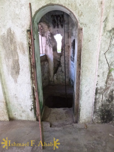 Entrance to the tunnel in Plaza Cuartel