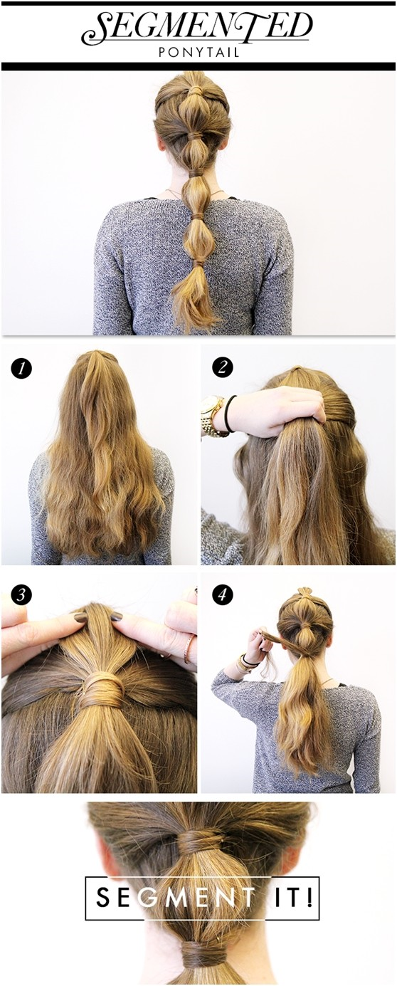 Hairstyles and Women Attire 5 Cute and Easy Ponytail Hairstyles Tutorials