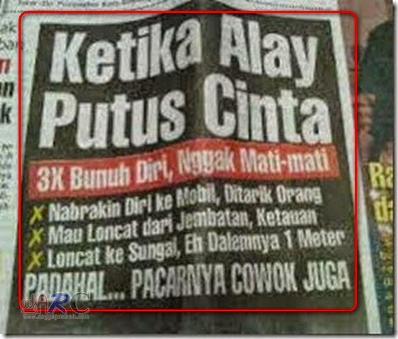 Ketika Alay Putus Cinta X Bunuh Diri Nggak Mati Mati Na Kin Diri Ke Ketika Alay Putus Cinta X Bunuh Diri Nggak Mati Mati Na Kin Diri Ke