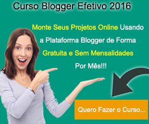 Curso Blogger Efetivo 2016