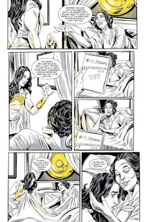 Primeras páginas de Wonder Woman Black & Gold #1