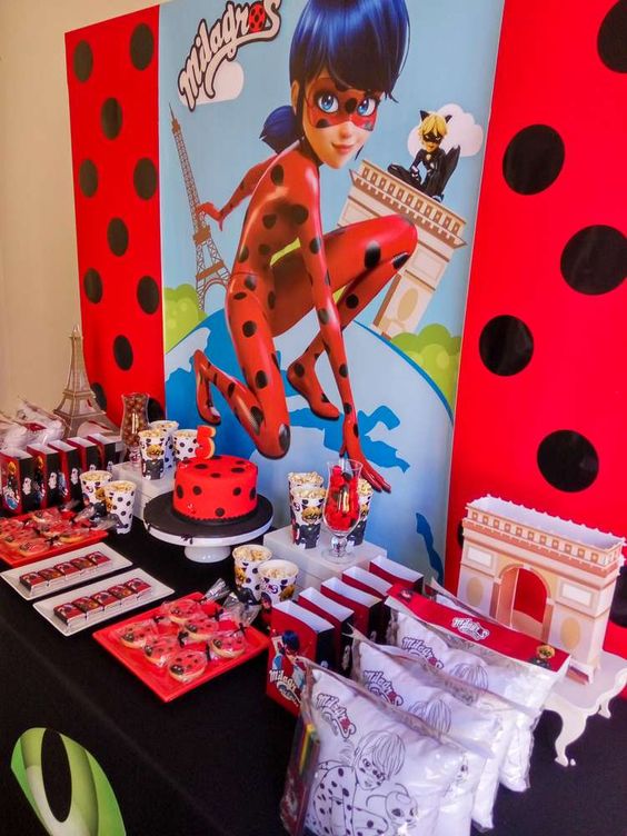 28 ideas para Fiesta Cumpleaños LadyBug