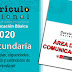 Competencias, capacidades y desempeños de Comunicación_2º CN-2020