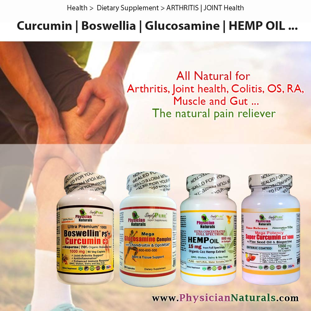 All Natural Herbs, Vitamins, Curcumin And Supplements September 2019