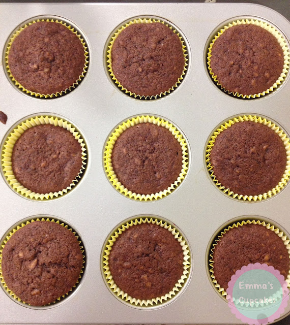 Emma's Cupcakes Cupcakes de Platano y Chocolate