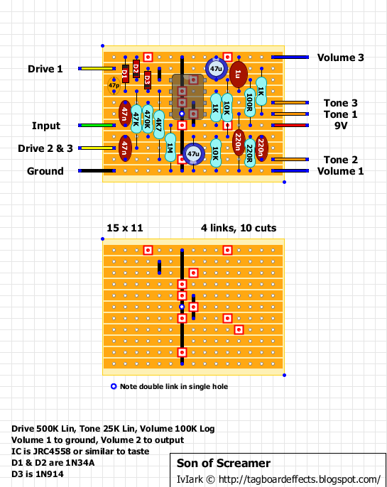 Guitar FX Layouts: Son of Screamer