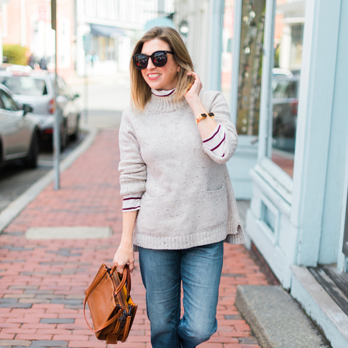 Stripes + Tweed - The Boston Fashionista