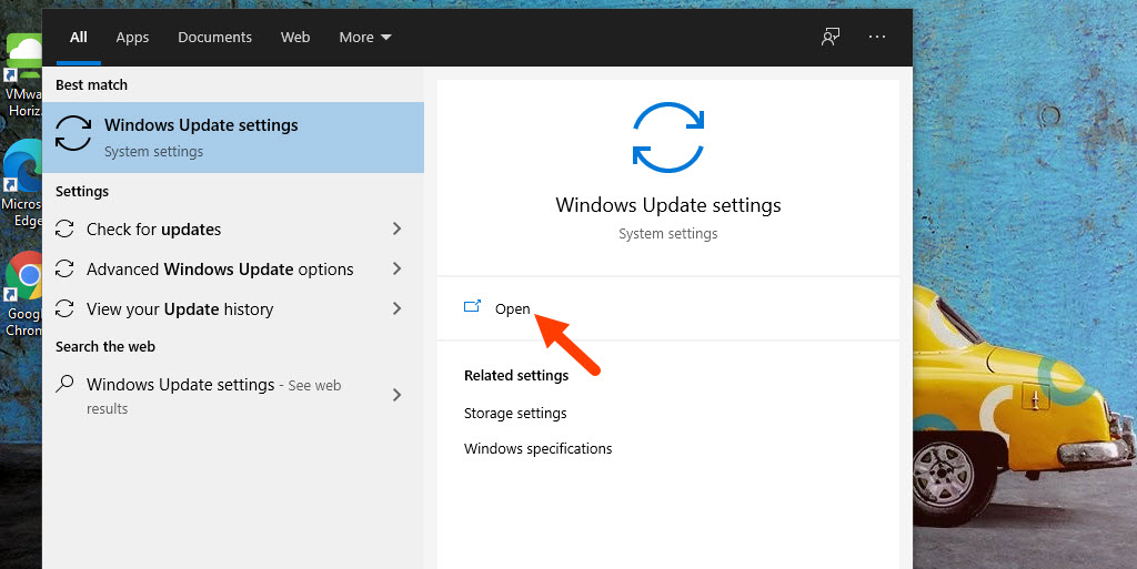 Windows 10 Update settings
