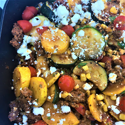 Chorizo and Roasted Corn Skillet