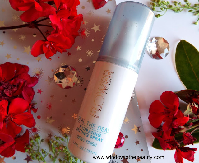 Flower Beauty Seal The Deal Hydrating Setting Spray Dewy Finish review