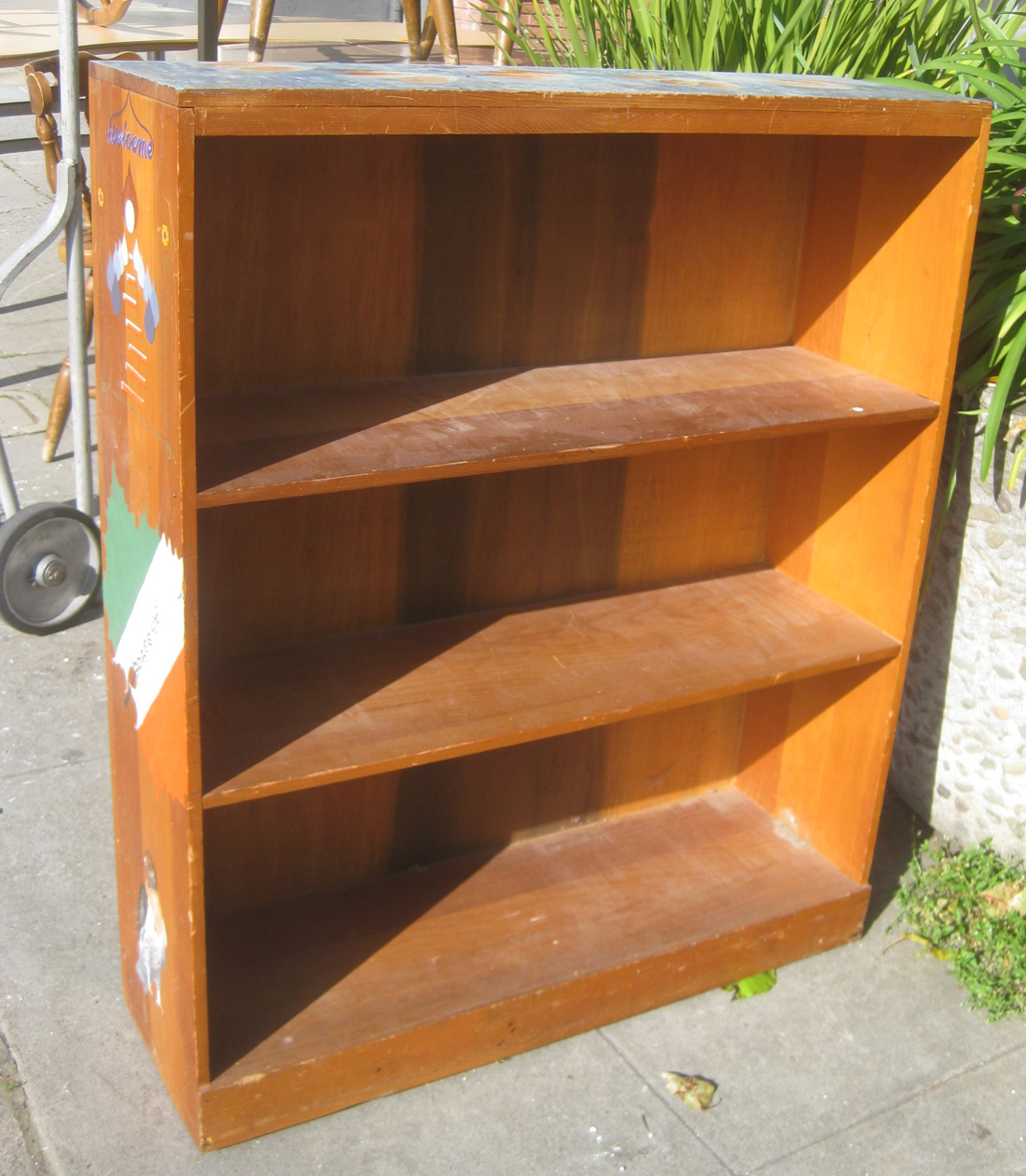 UHURU FURNITURE & COLLECTIBLES SOLD Painted Bookshelf 45