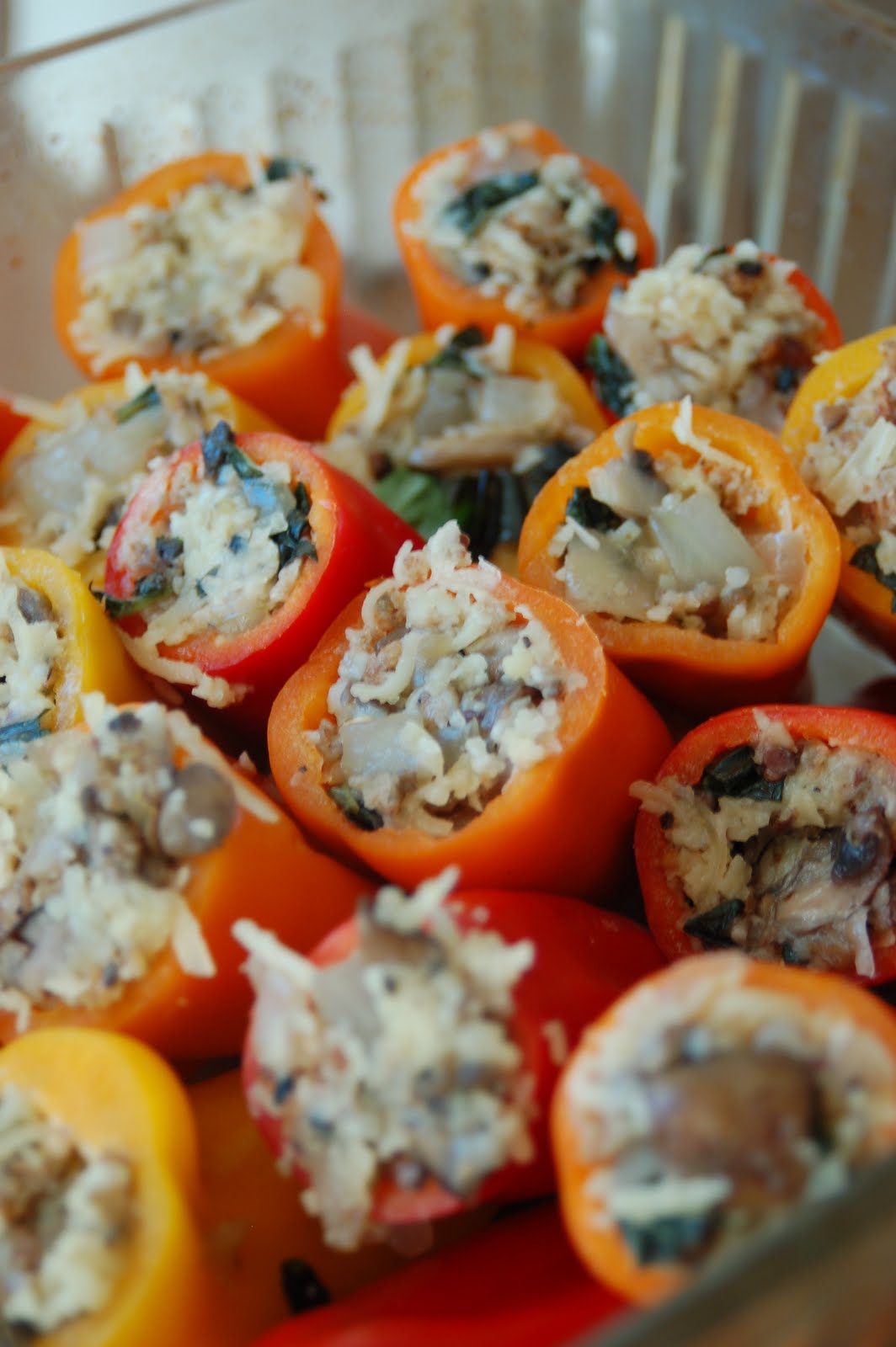 What's Cookin, Good Lookin? Stuffed Mini Sweet Peppers