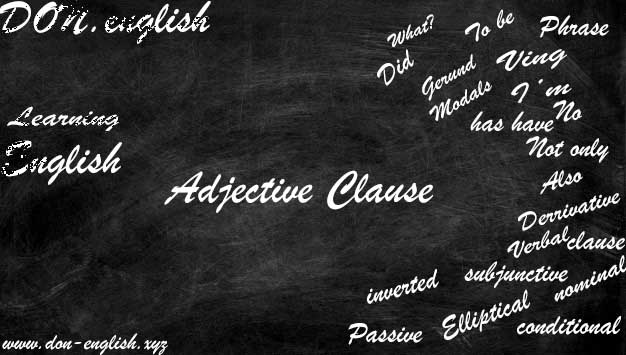 Contoh Adjective Clause Definisi Fungsi Rumus Exercise