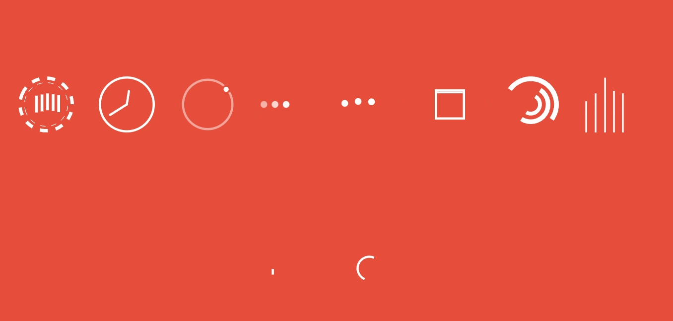 SVG Loader Animation Set