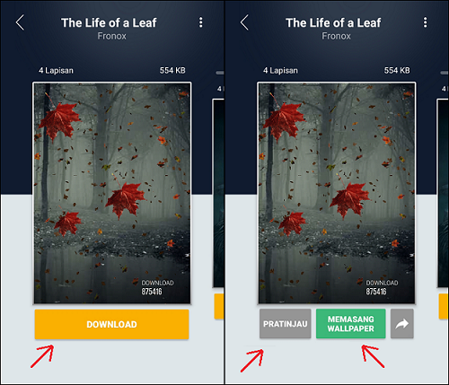 Cara Download Wallpaper 3d