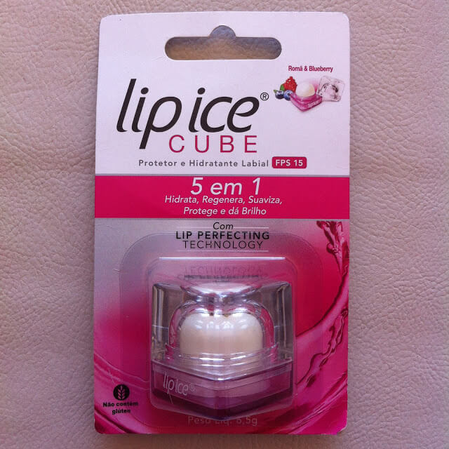 Lip Ice Cube Protetor e Hidratante Labial Mentholatum Vamos ser