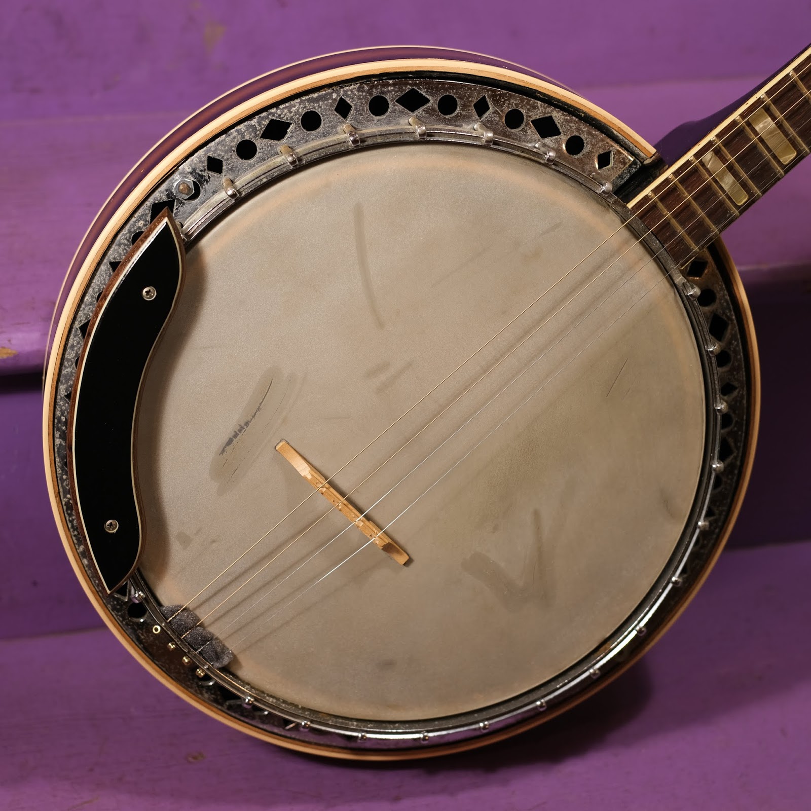 1960s Kay K1000T Resonator Tenor Banjo