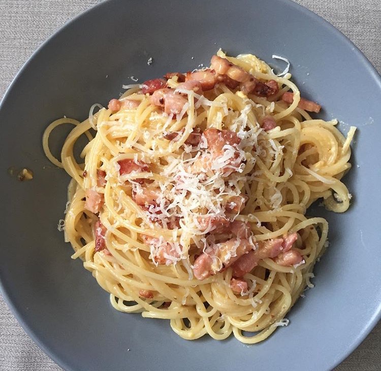 Miss Slimming World Frail Spaghetti Carbonara