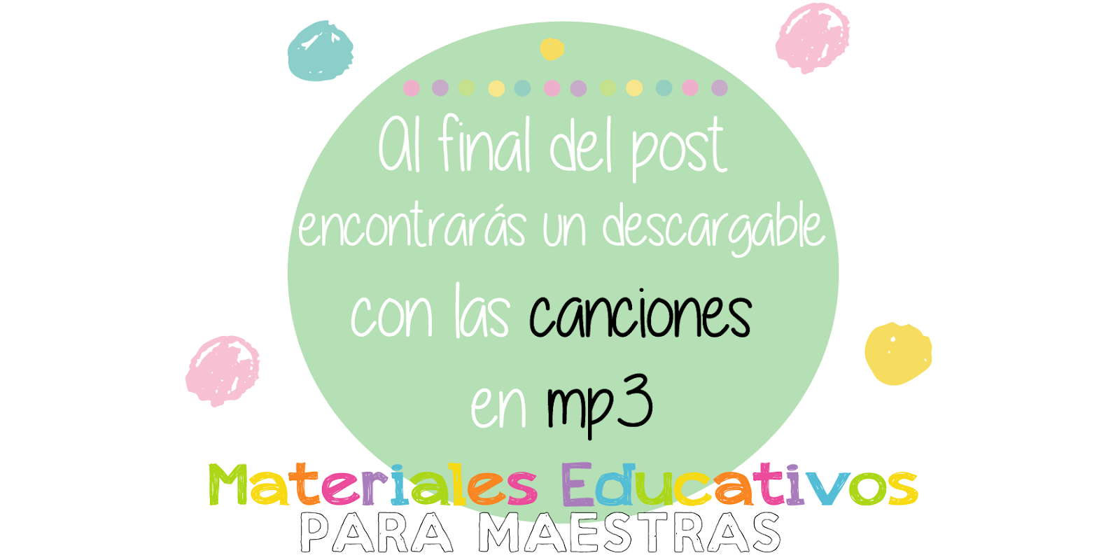 Canciones para el Inicio de Clase + Archivos mp3 Materiales Educativos para Maestras Canciones para el Inicio de Clase + Archivos mp3 Materiales Educativos para Maestras