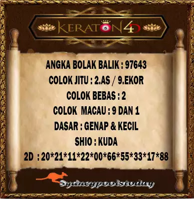 Kode Syair Sdy Hari Ini 1 September 2021 Keraton4d