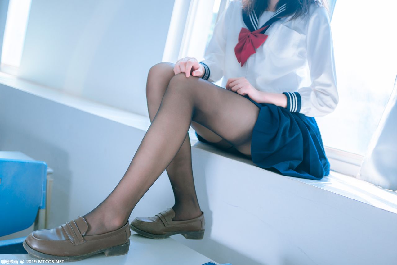 Image MTCos 喵糖映画 Vol.014 – Chinese Cute Model With Japanese School Uniform - TruePic.net- Picture-27
