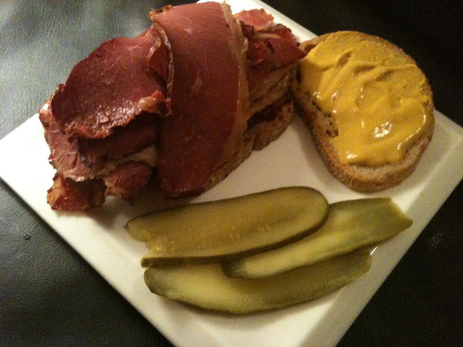 Chrisonthego Schwartz Smoke Meat at home