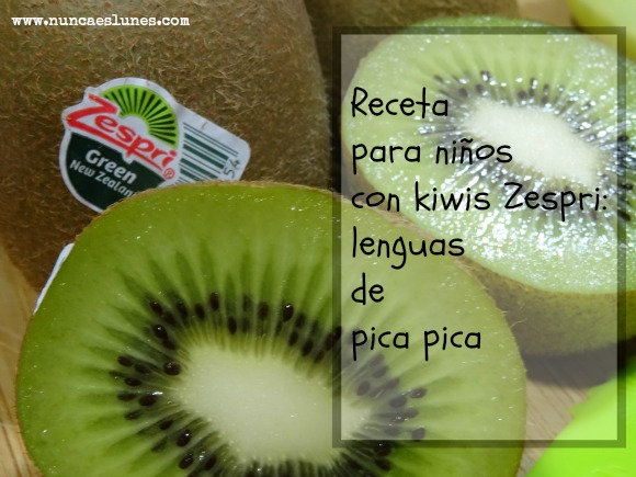 lenguas de pica pica de kiwi