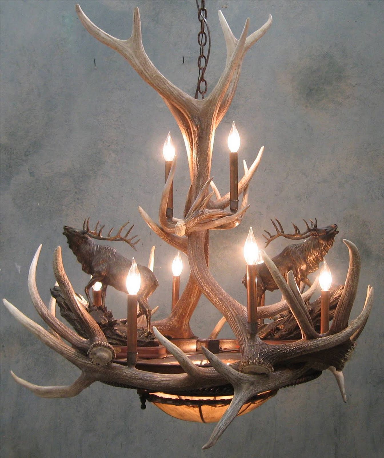 Do You Want To Make Your Own Antler Chandelier?