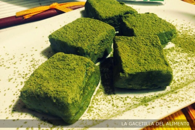 Trufas de chocolate blanco y té matcha
