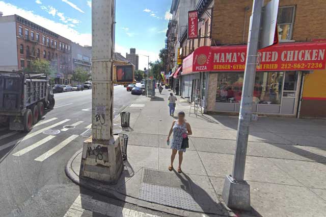 Eighth Avenue at 155th Street, NYC, looking south, randommusings.filminspector.com