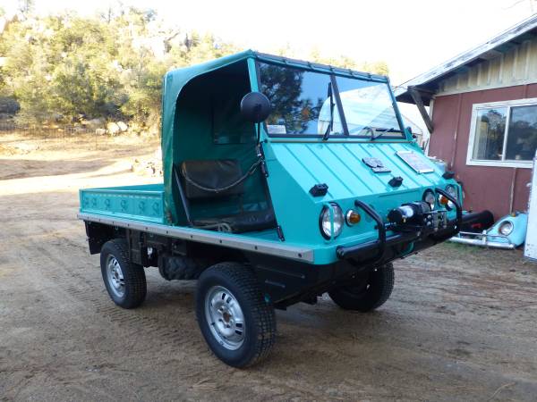 Super Rare 4x4 Car 1962 Steyr Puch Haflinger 4x4 Cars