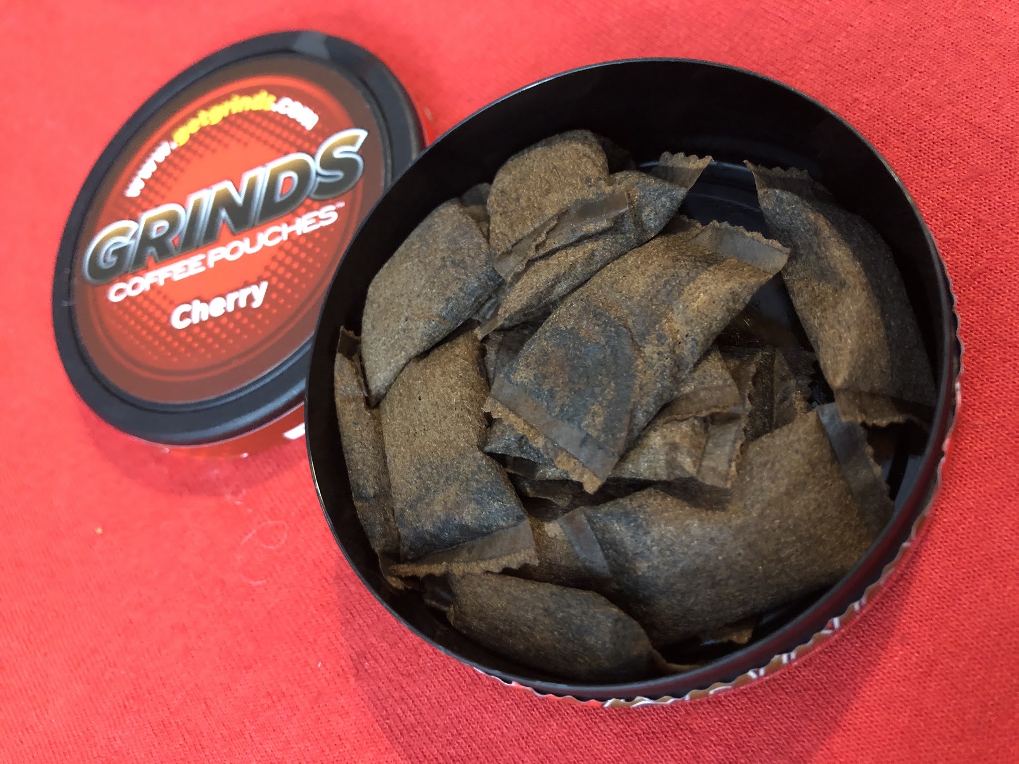 Grinds Cherry (Coffee Pouches) Review. 7 January 2021.