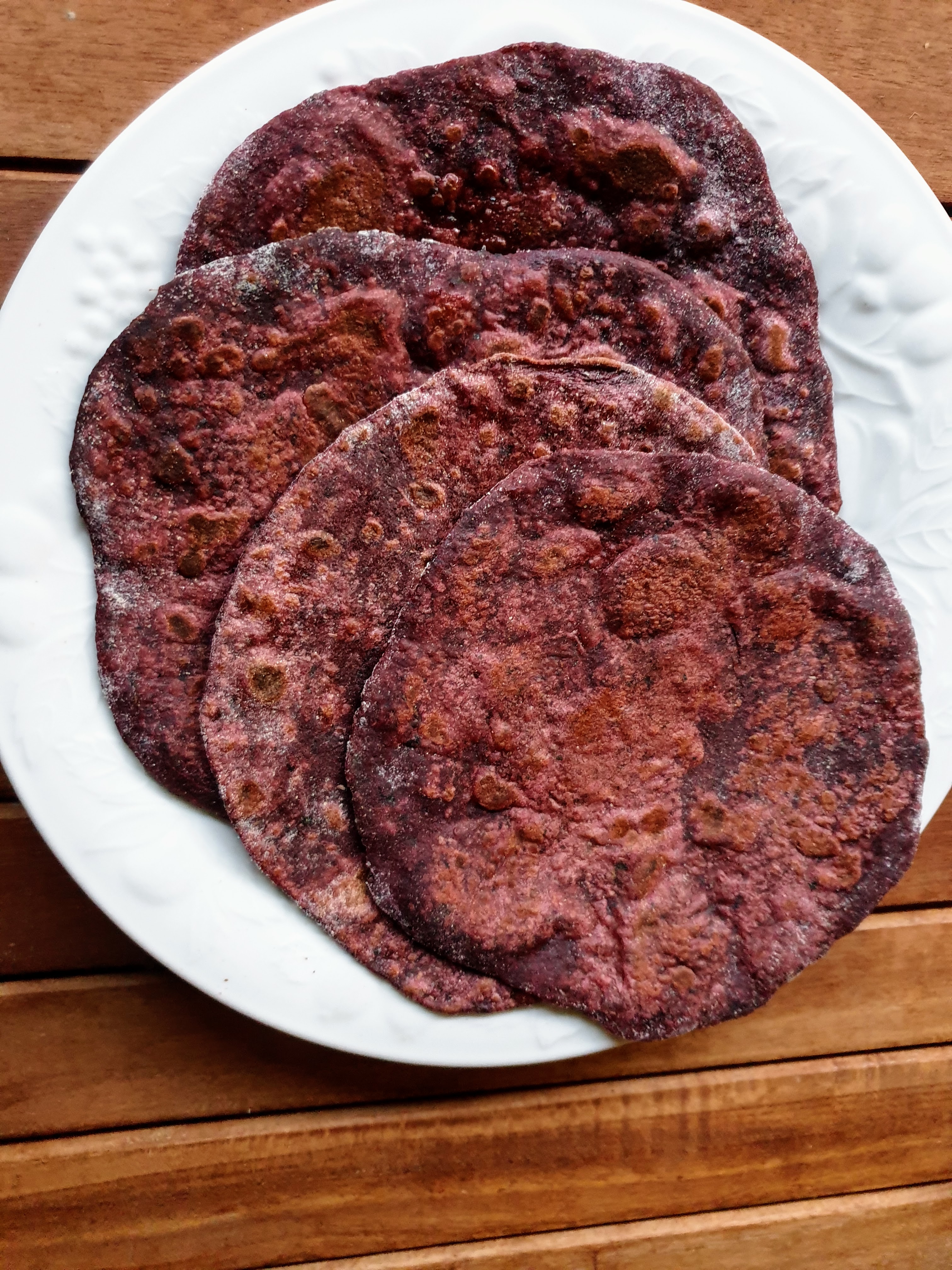Kitchen Anugraha: Spinach Roti / Beetroot Roti