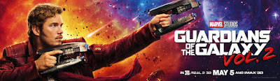 Guardians of the Galaxy Vol. 2 Banner Poster Chris Pratt